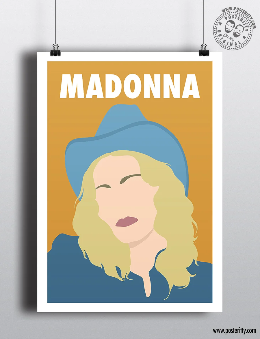 Madonna (Ray of Light) - Minimalist Female Icon Poster