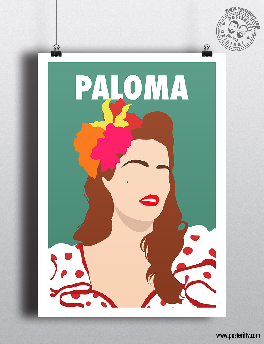 Paloma Faith - Minimalist Female Icon Poster