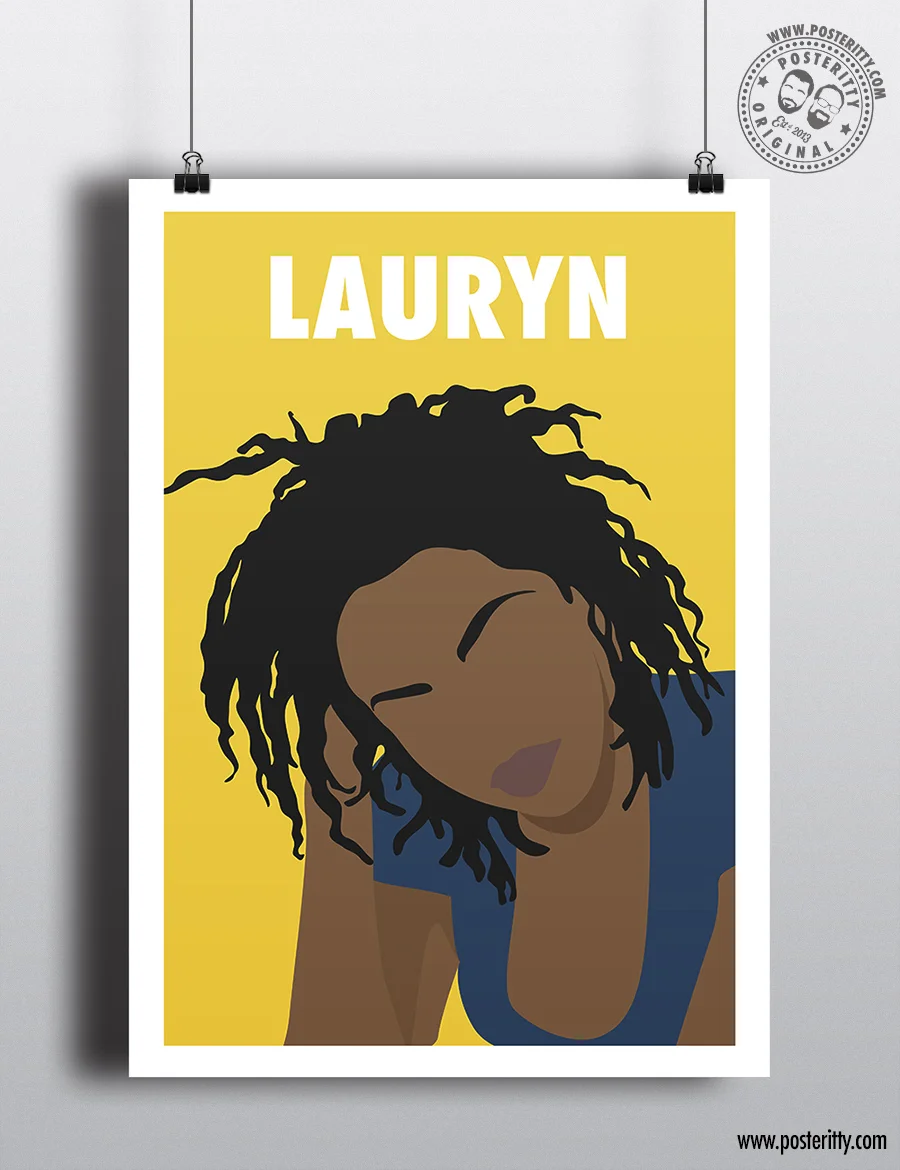Lauryn Hill - Minimalist Female Icon Poster