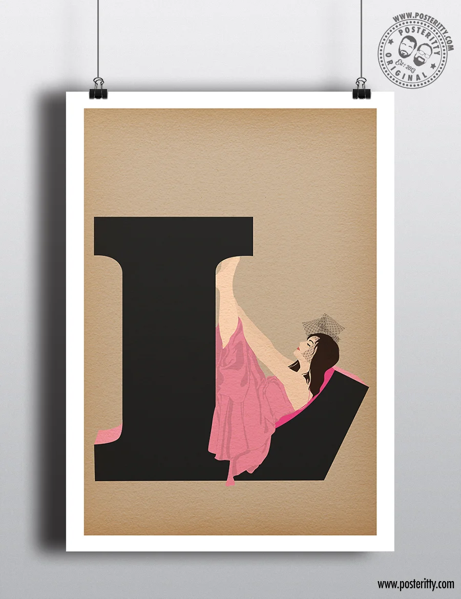 Lily Allen (It's not me...) - Minimalist Music Album Poster