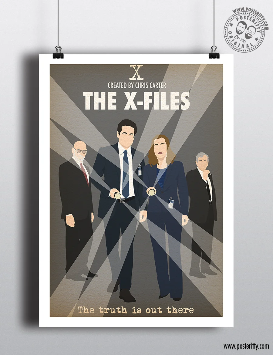 The X-Files - Minimalist Poster