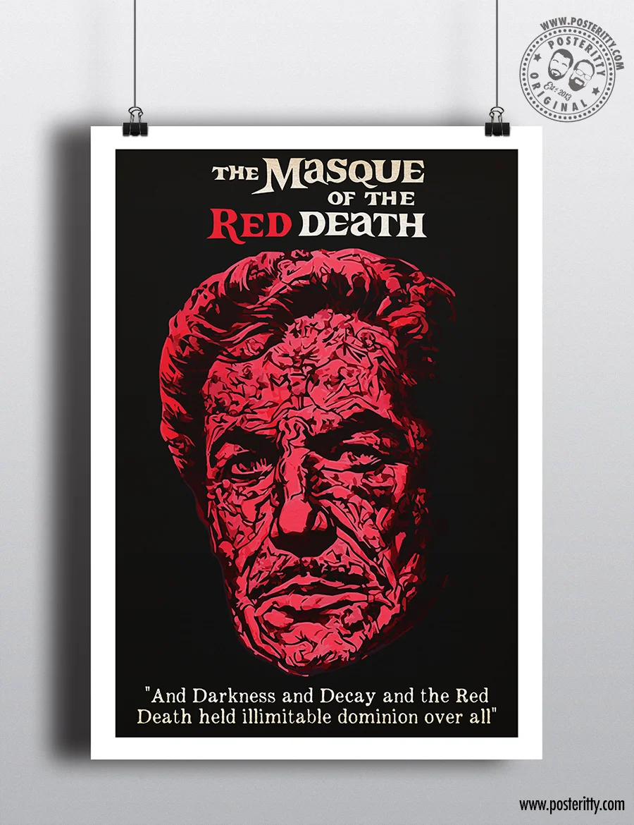Masque of the Red Death - Minimal Movie Poster