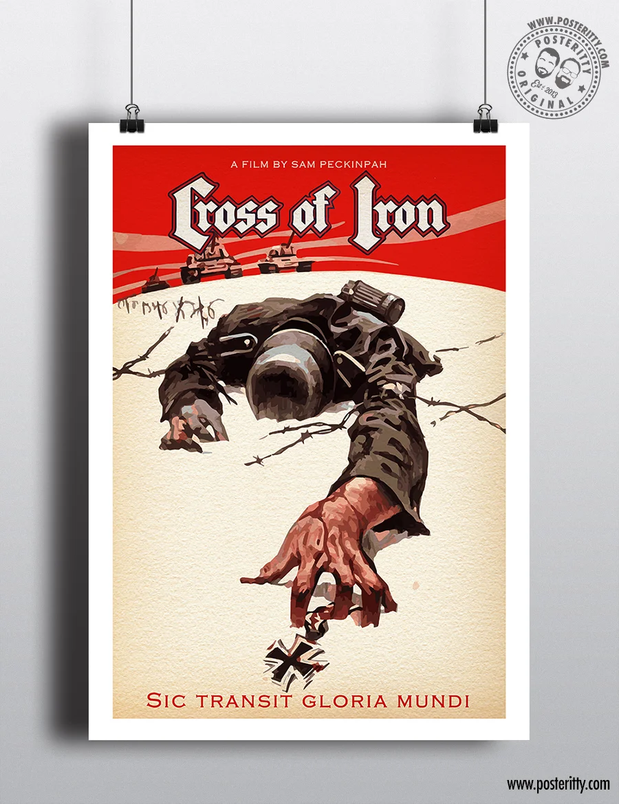 Cross of Iron - Minimal Movie Poster