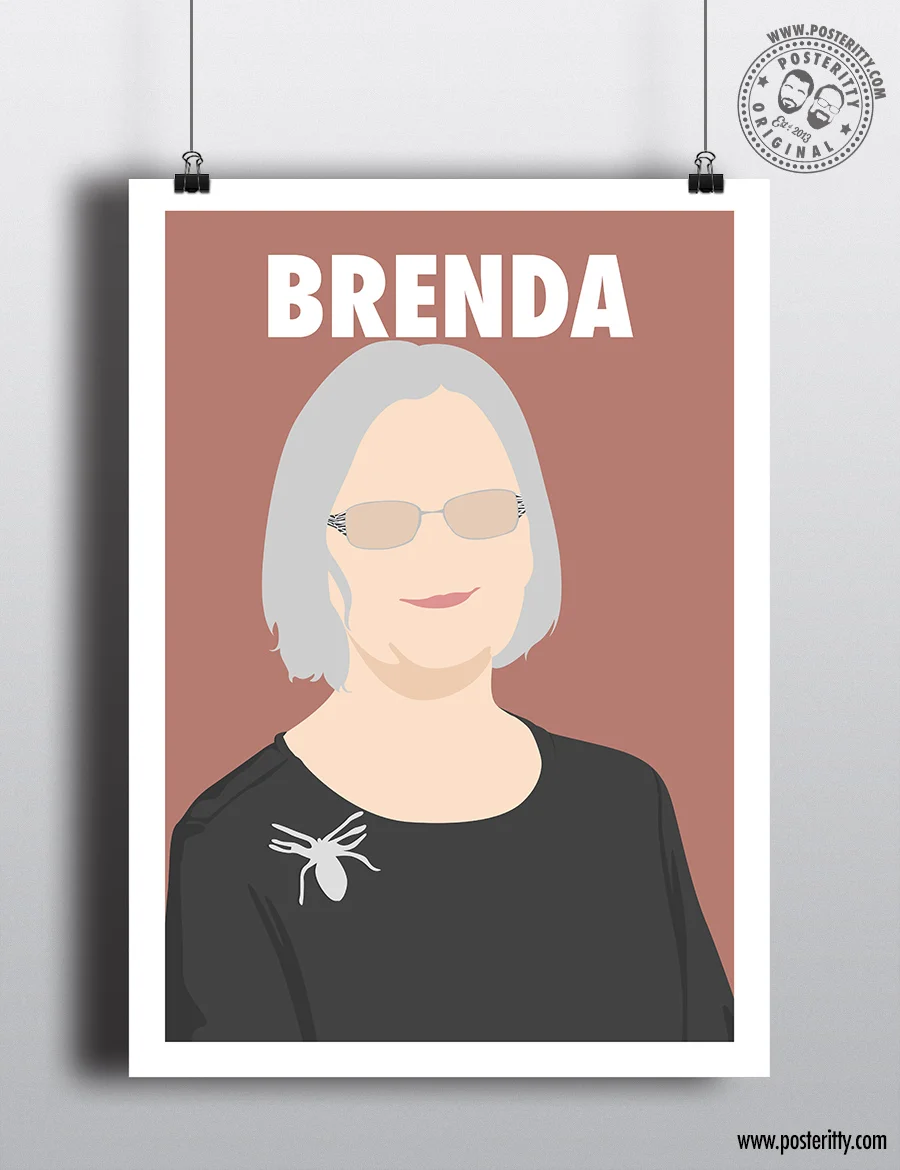 Lady Brenda Hale - Minimalist Female Icon Poster