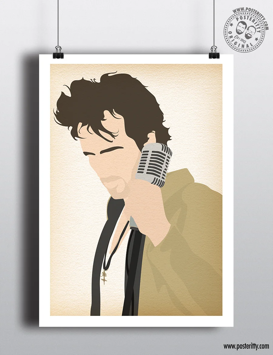 Jeff Buckley - Minimalist Music Poster
