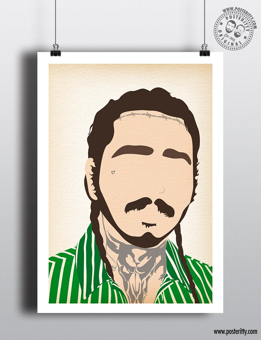 Post Malone - Minimalist Music Poster