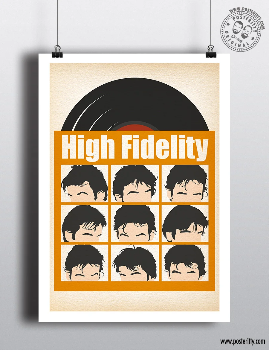 High Fidelity - Minimal Movie Poster