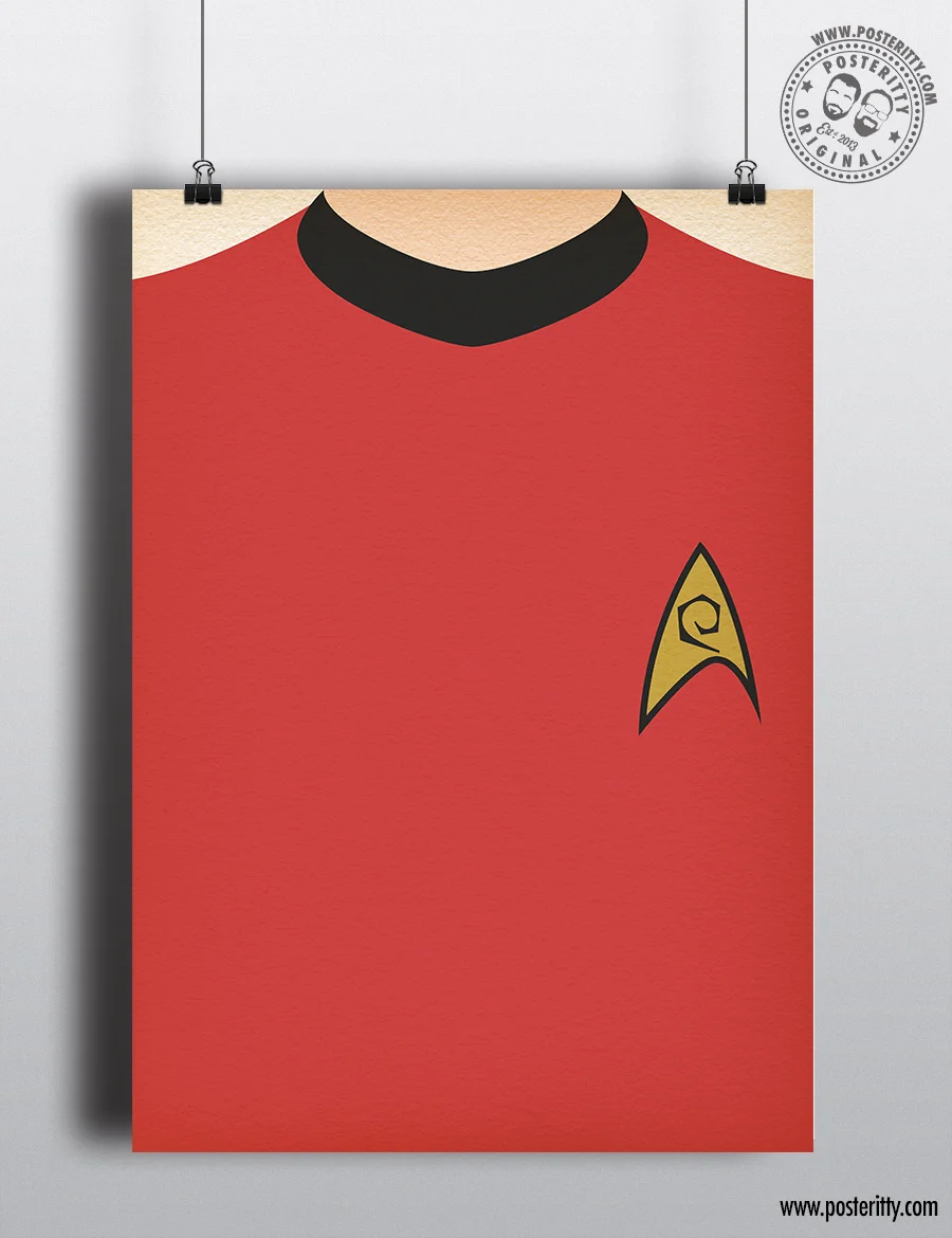 Scotty (Star Trek) - Minimal Torso Poster