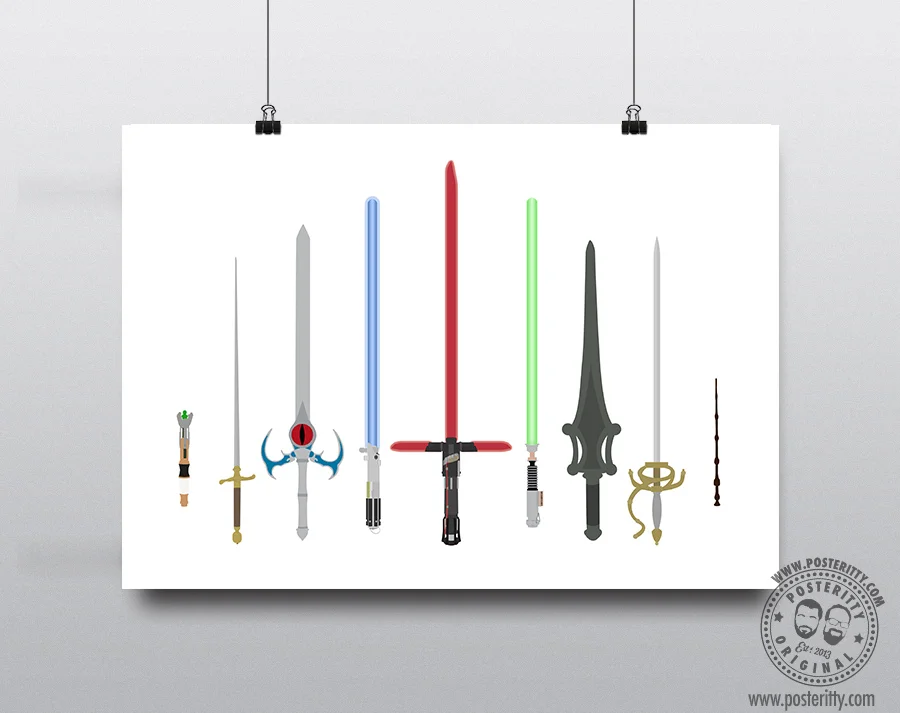 PopCulture Weapons 2 - Minimalist Movie Poster