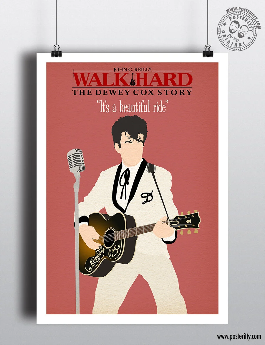 Walk Hard: The Dewey Cox Story - Minimal Movie Poster
