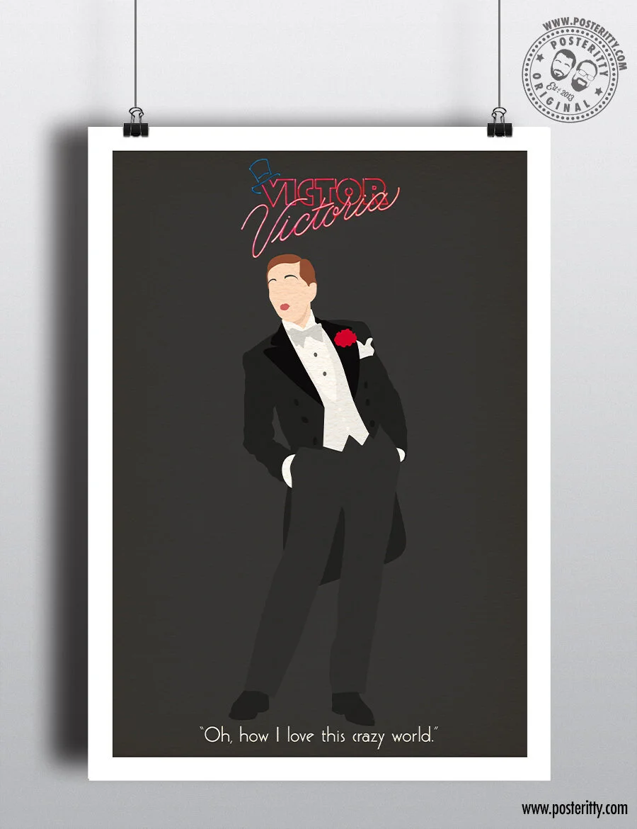 Victor Victoria - Minimal Movie Poster