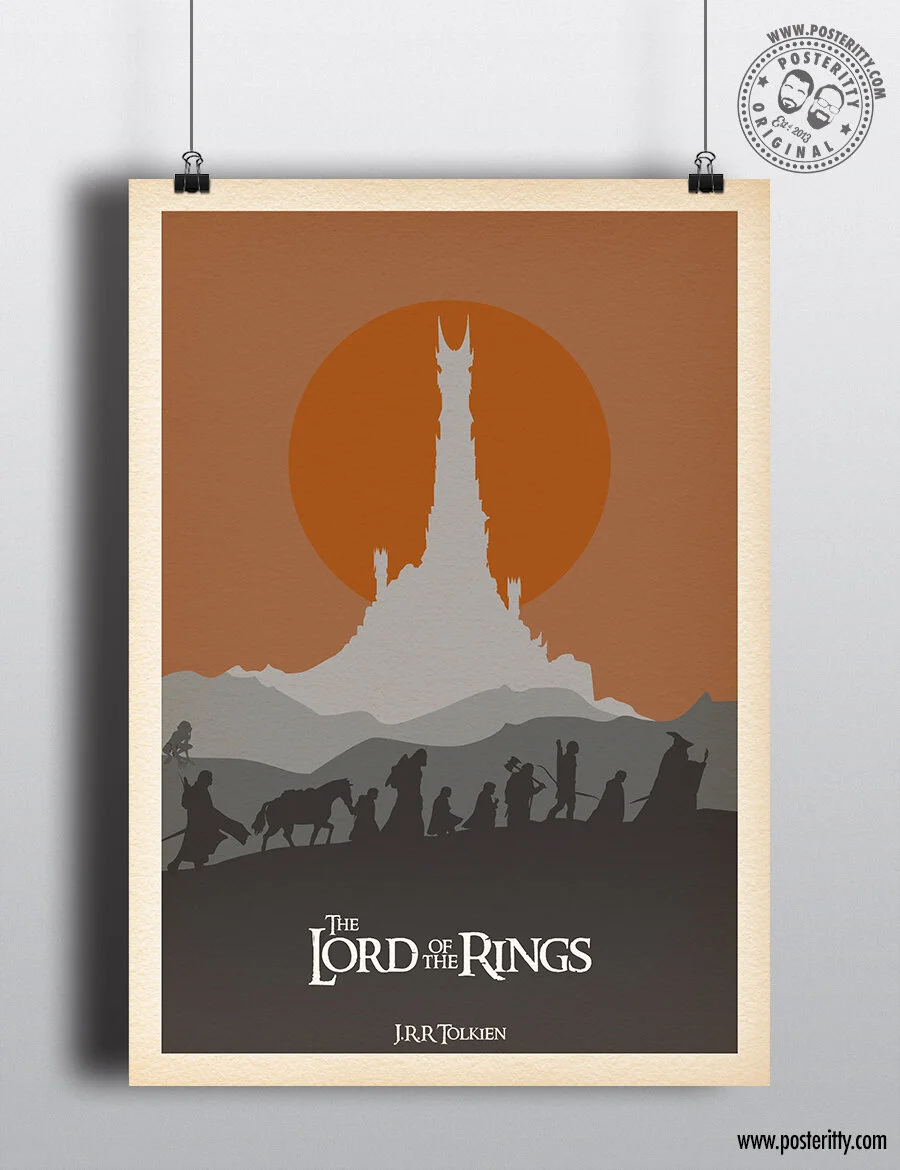 The Lord of the Rings - Minimalist Movie Poster