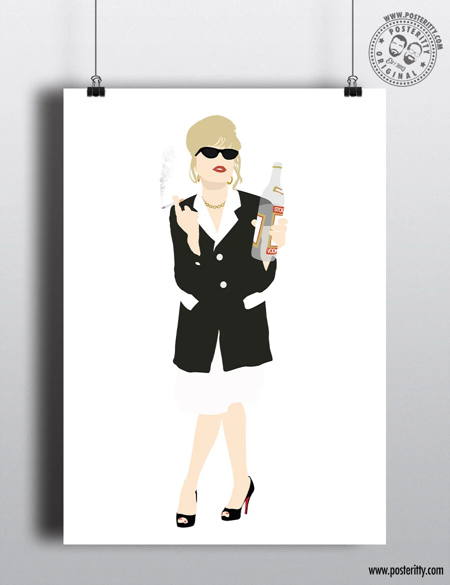 Patsy Stone (Absolutely Fabulous) - Minimalist Poster