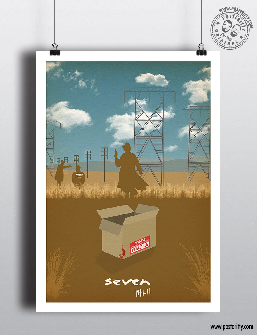 Seven (Se7en) - Minimal Movie Poster