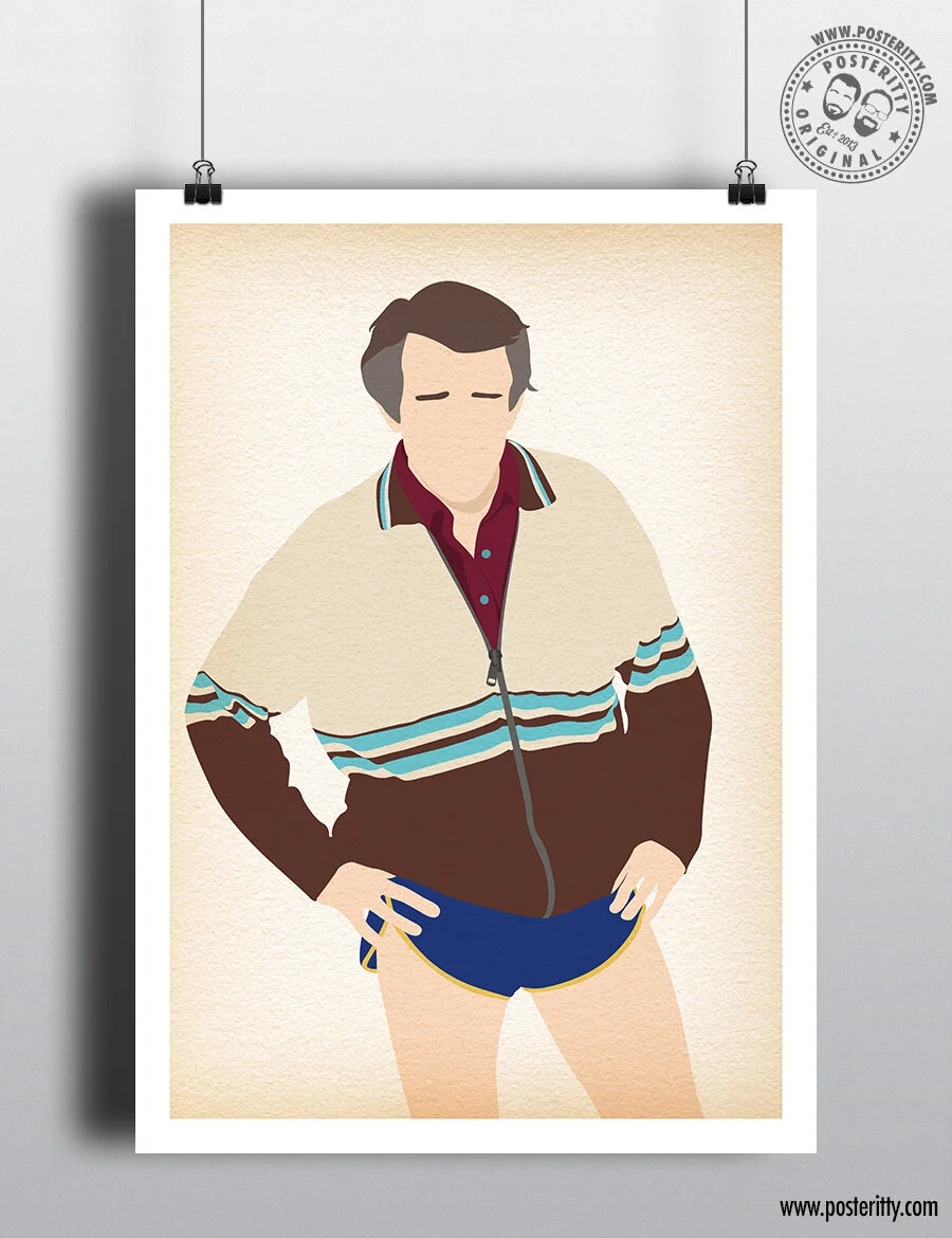 Alan Partridge - Sports Casual Minimalist Poster