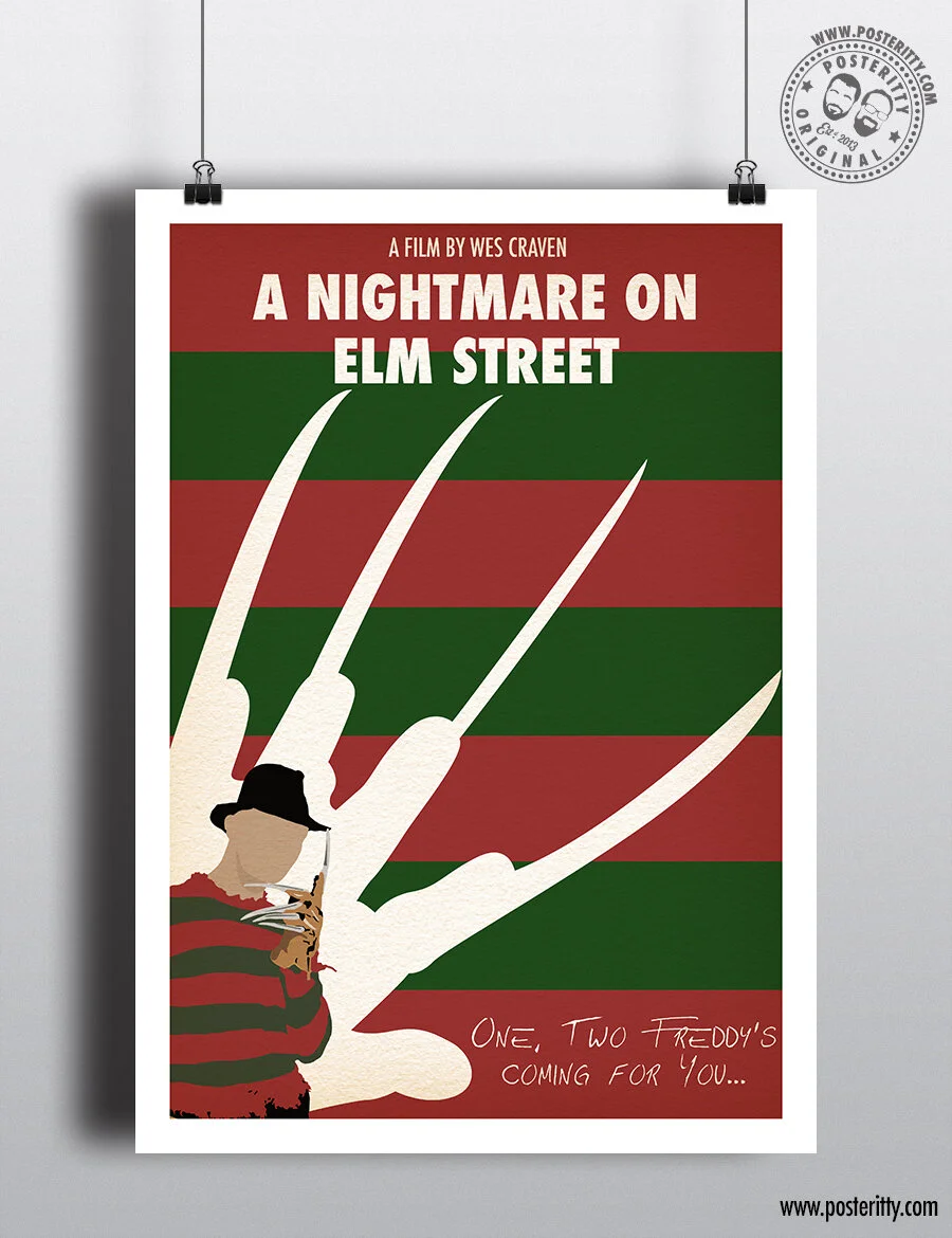 A Nightmare on Elm Street - Minimalist Movie Poster