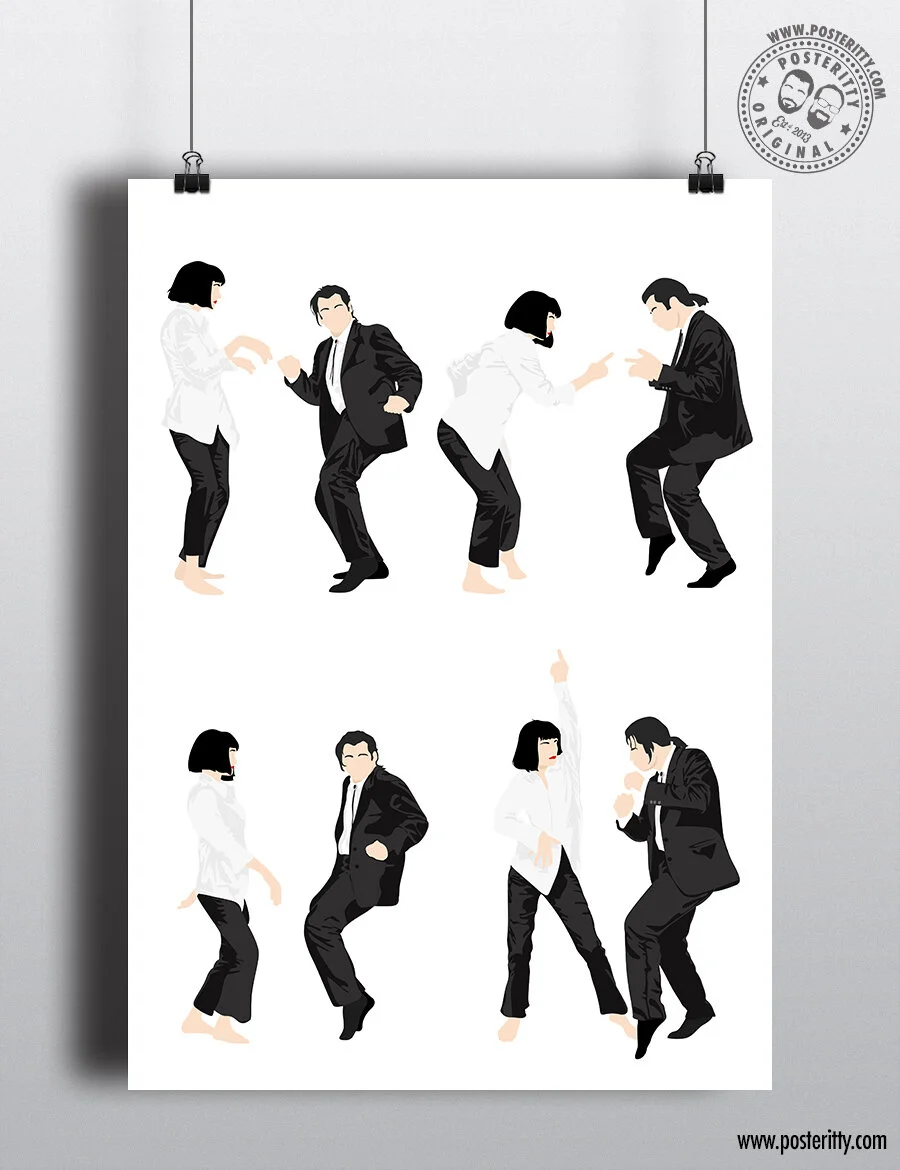 Pulp Fiction Dance Compilation (Portrait)