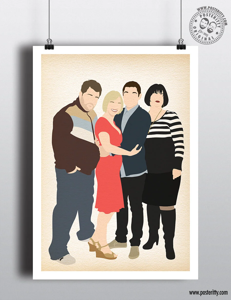 Gavin &amp; Stacey - Minimalist Poster