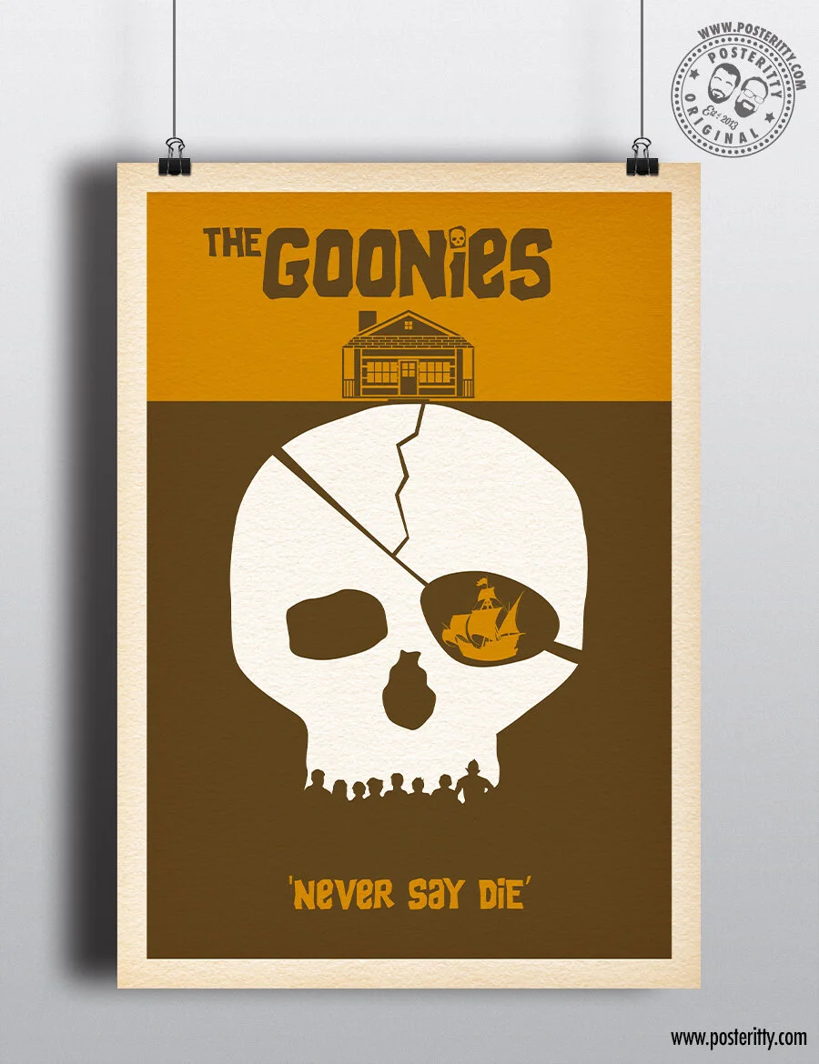 The Goonies (Never Say Die) - Minimalist Movie Poster