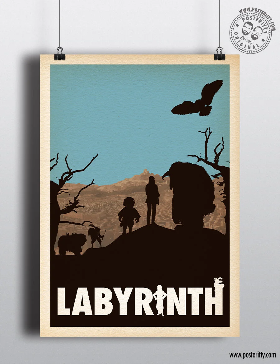 Labyrinth - Minimalist Movie Poster