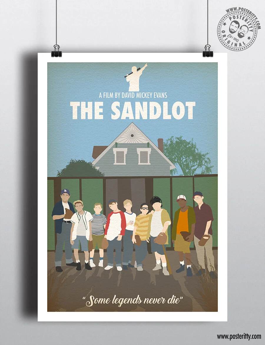 The Sandlot - Minimal Movie Poster