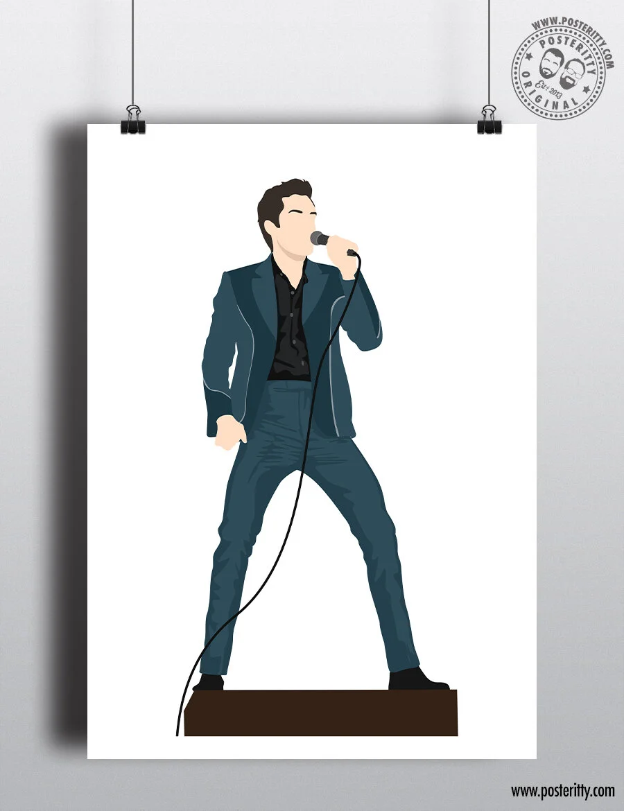 The Killers Glastonbury 2019 - Minimalist Poster