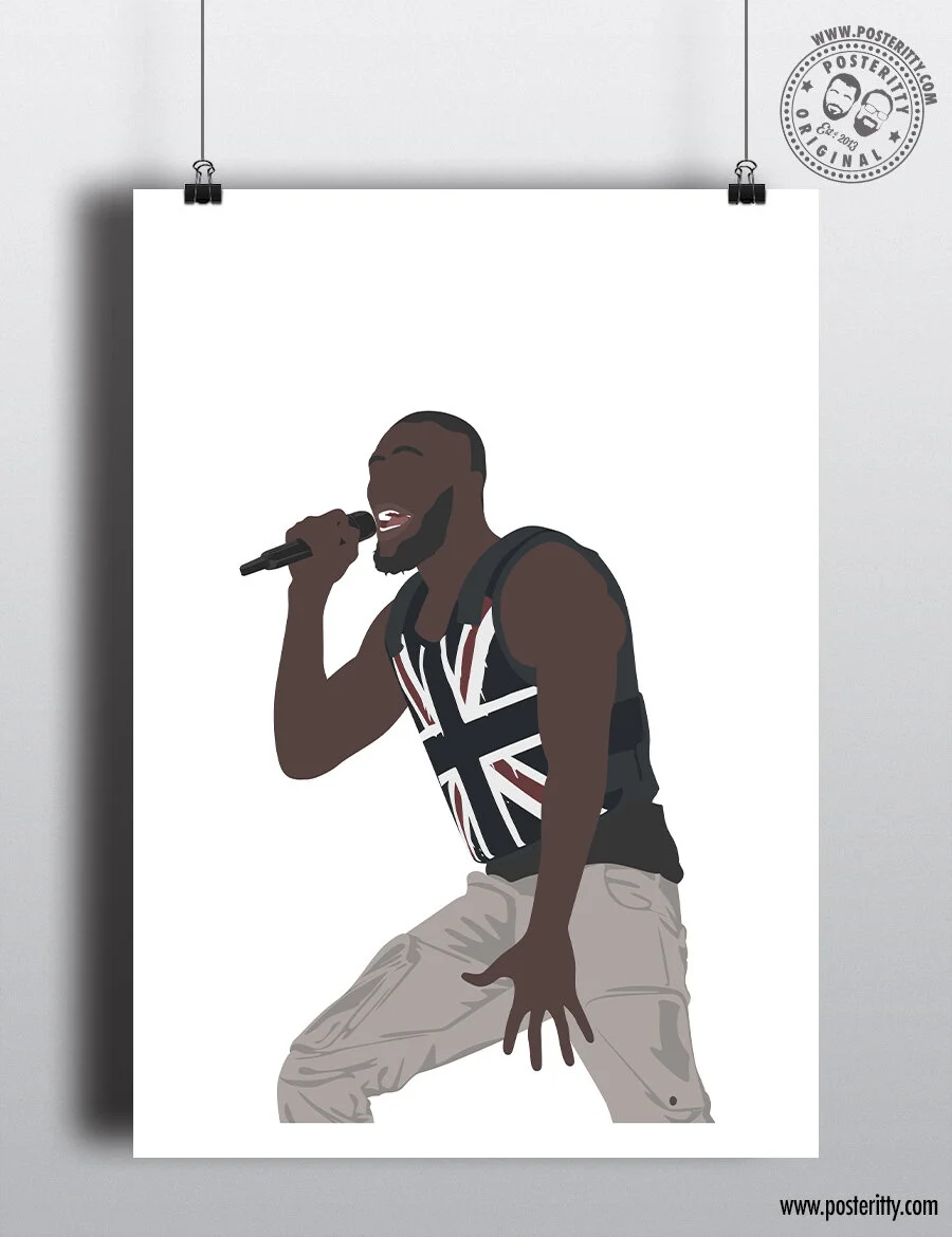 Stormzy Glastonbury 2019 - Minimalist Poster