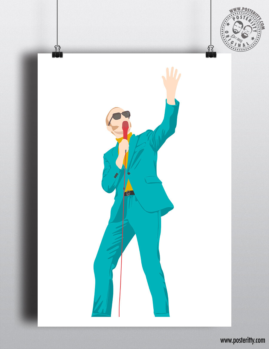 Two Door Cinema Club Glastonbury 2019 - Minimalist Poster