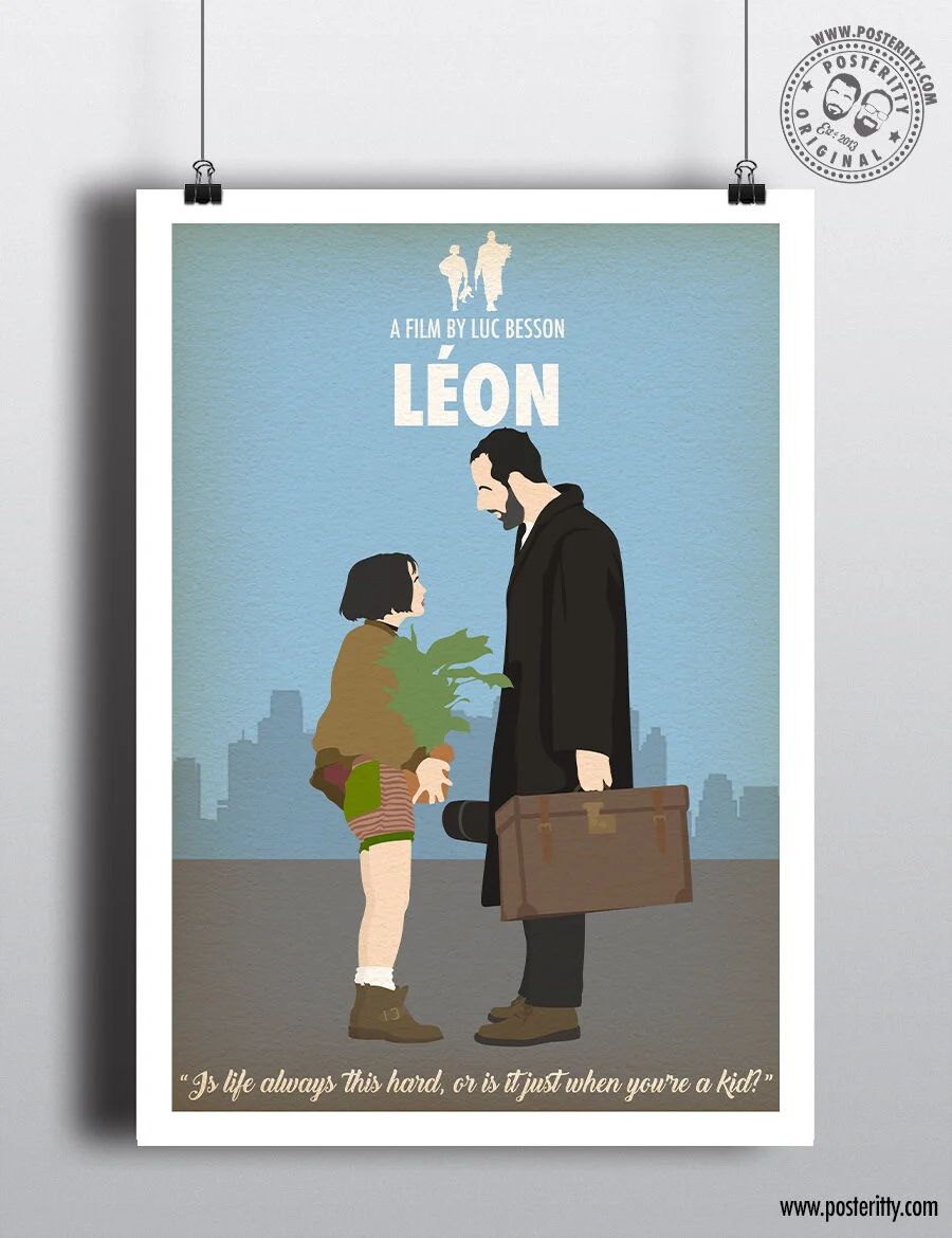 LEON - Minimalist Movie Poster