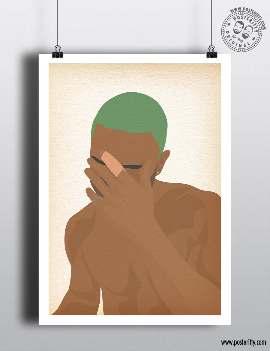 Frank Ocean - Blonde -  Minimalist Poster