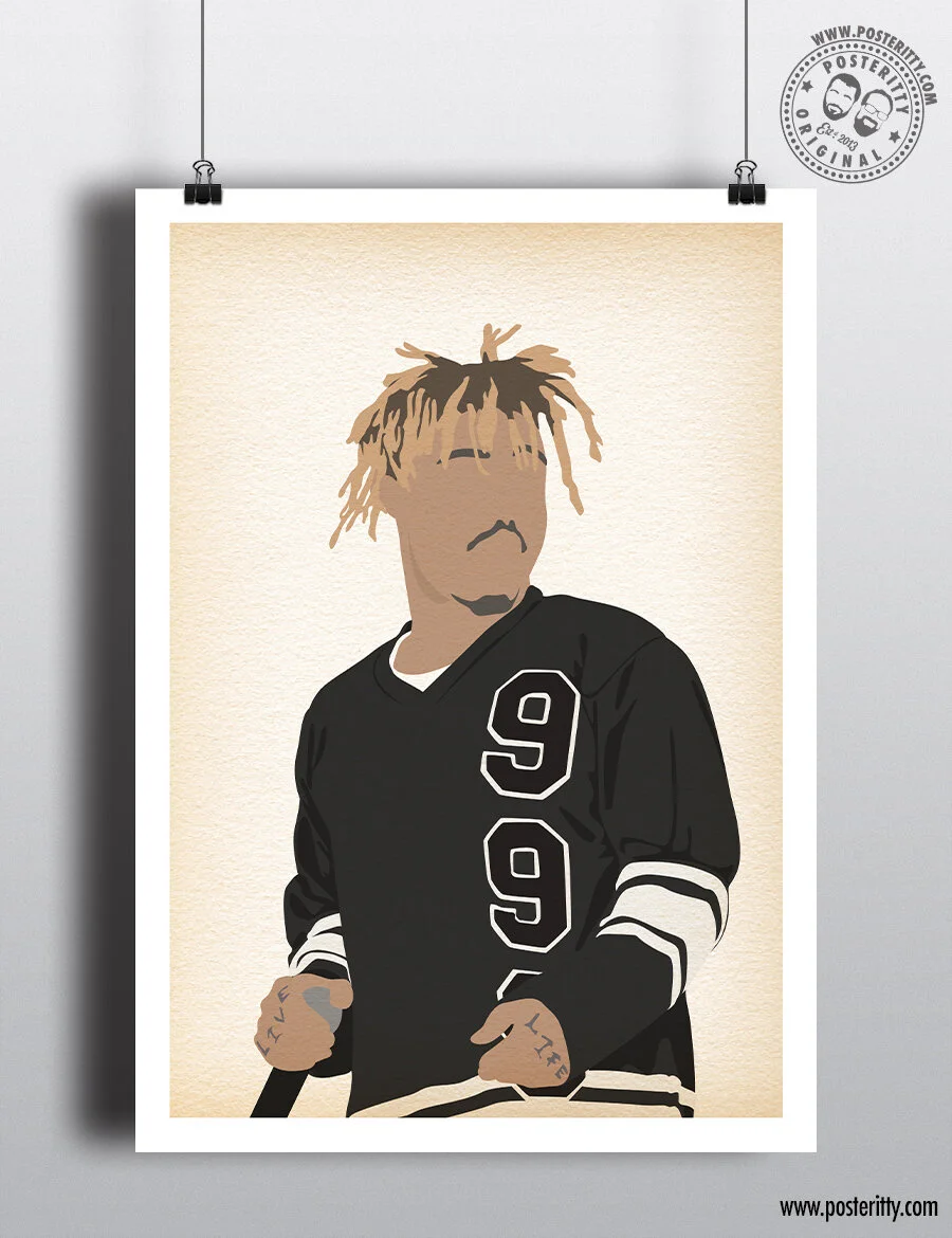 Juice Wrld (999) - Minimalist Poster
