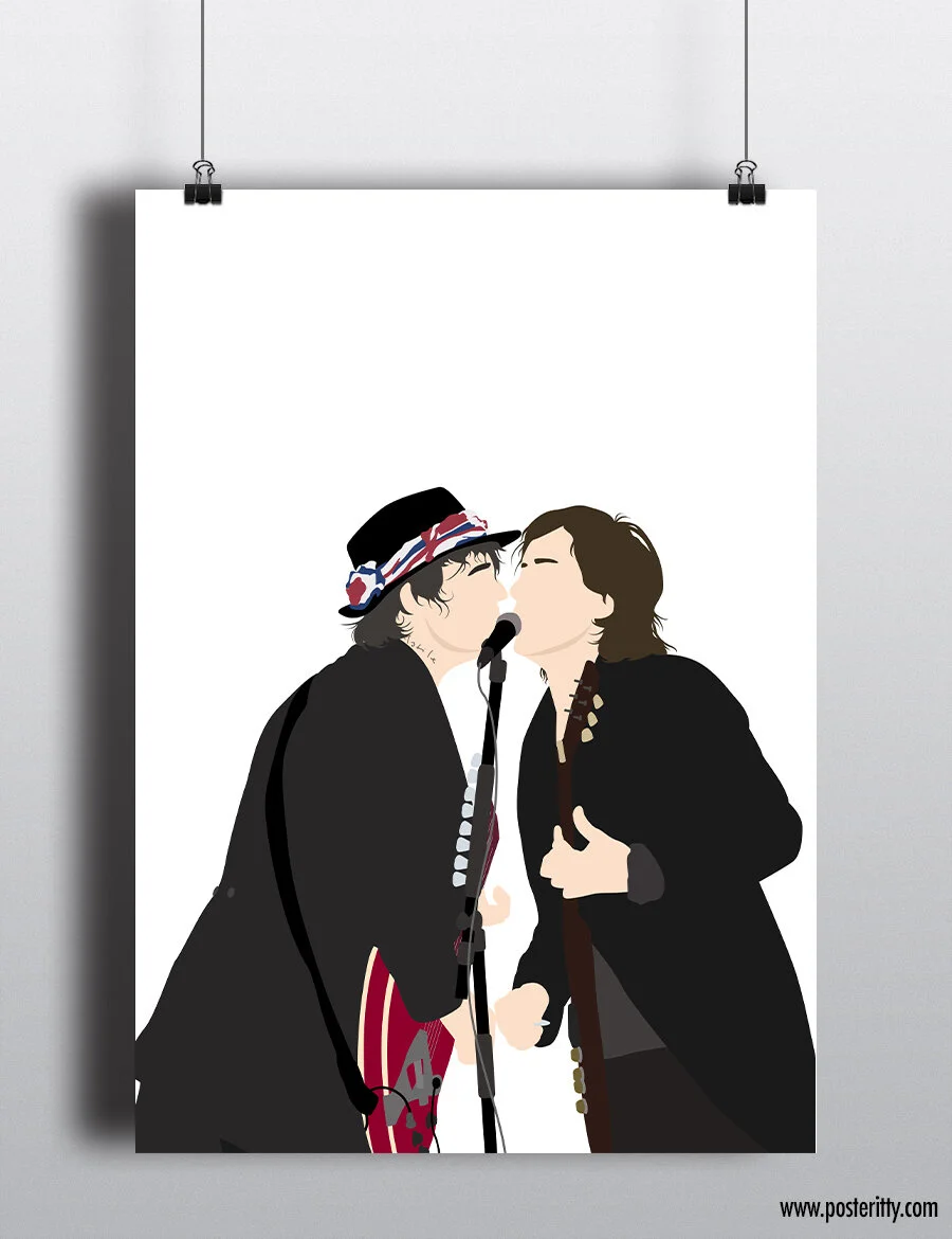 Libertines - Glastonbury 2015 - Minimalist Poster