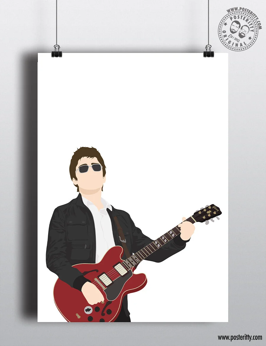 Noel Gallagher - Minimalist Poster