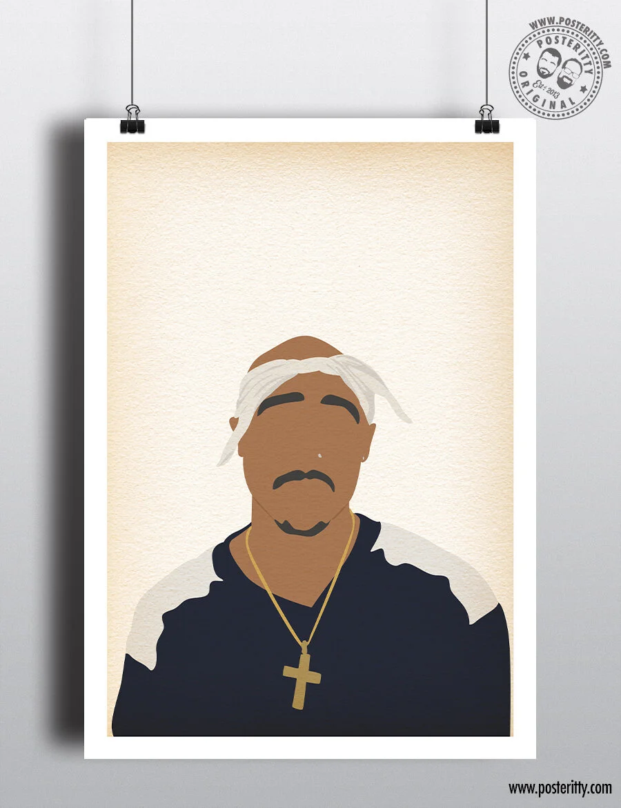 Tupac - Minimalist Poster