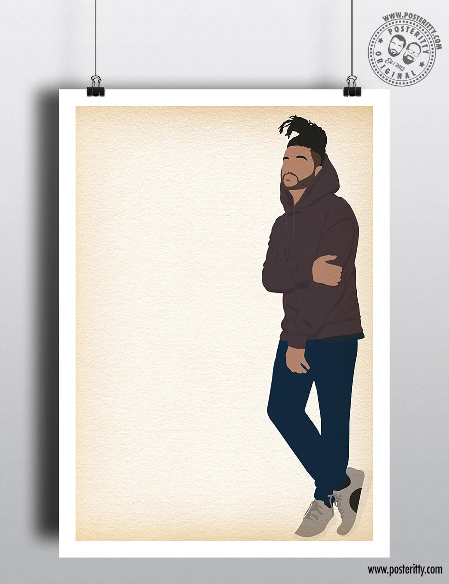 The Weeknd (AbelXO) - Minimalist Poster