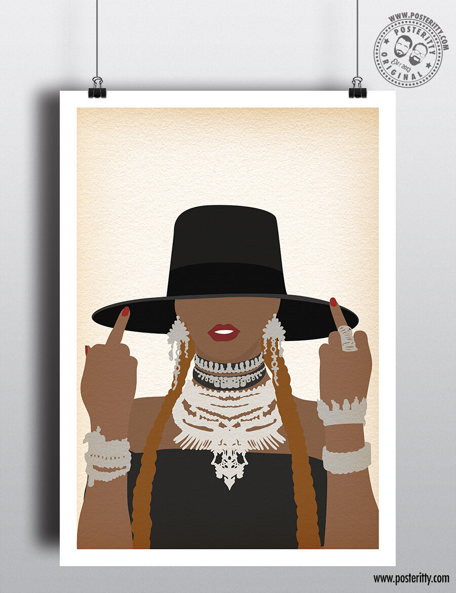 Beyonce - Minimalist Music Poster
