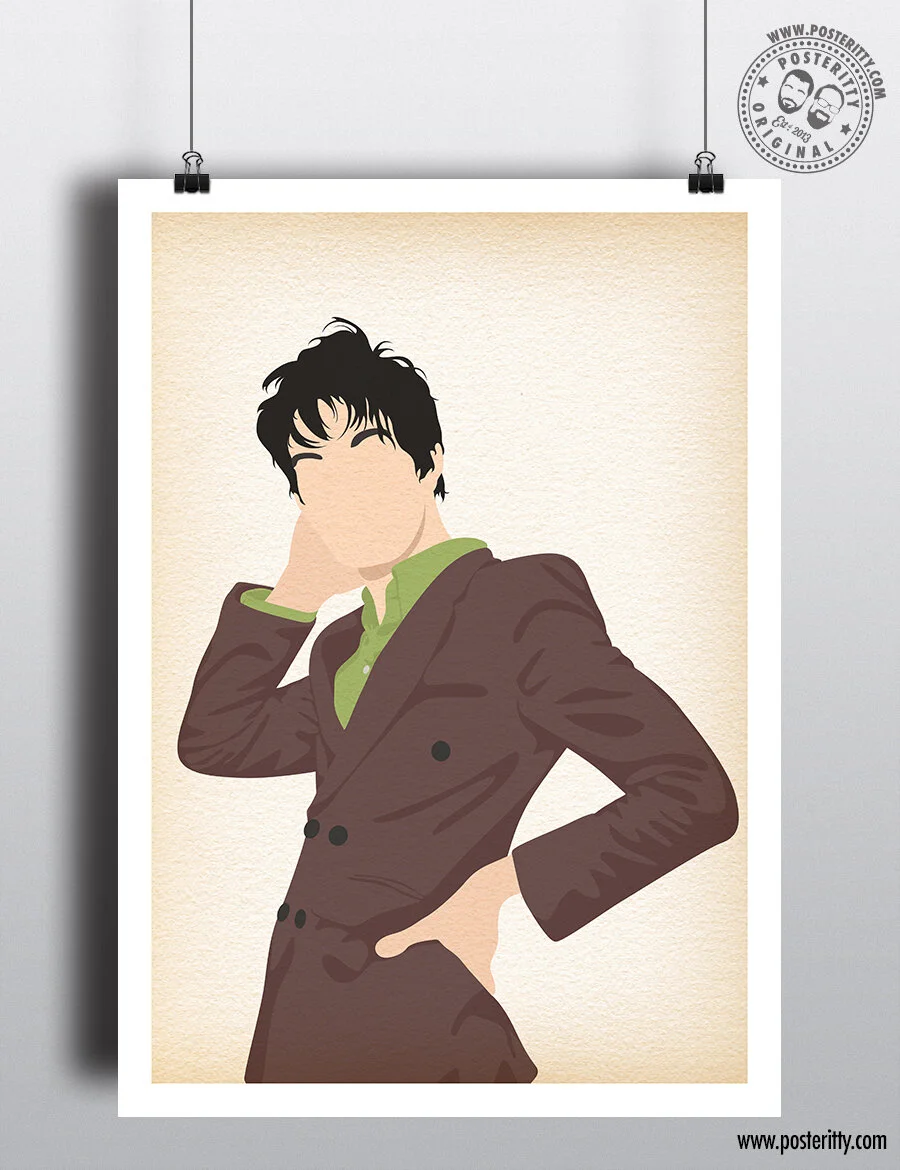 Jarvis Cocker (Young) - Minimalist Poster