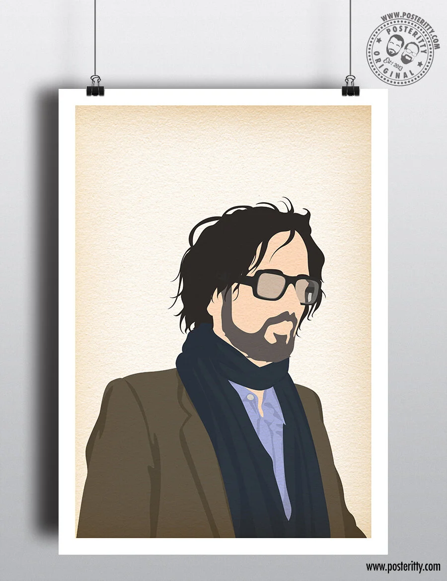 Jarvis Cocker (Beard) - Minimalist Poster