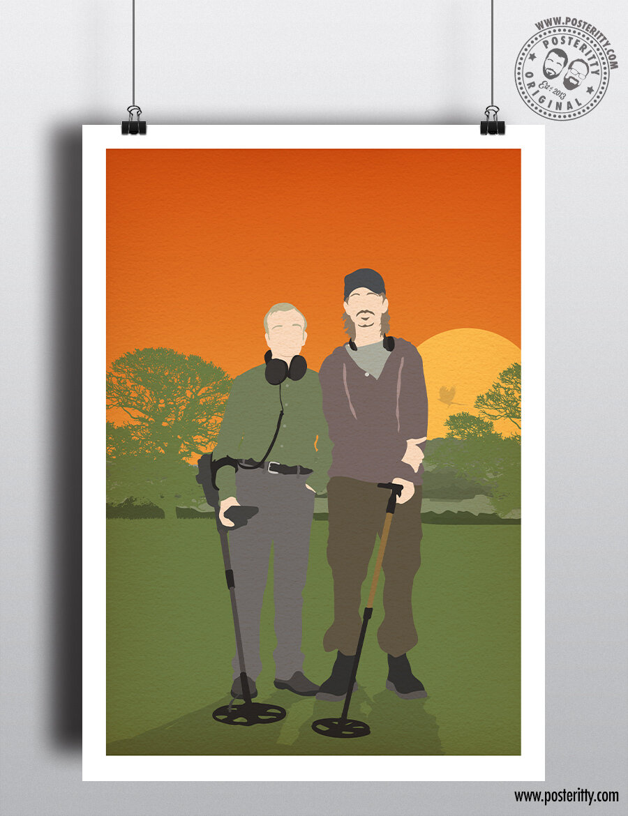 Detectorists - Minimalist Poster