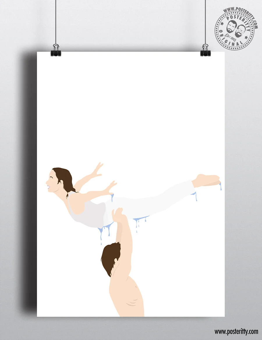 Dirty Dancing (Lift) - Minimalist Movie Poster