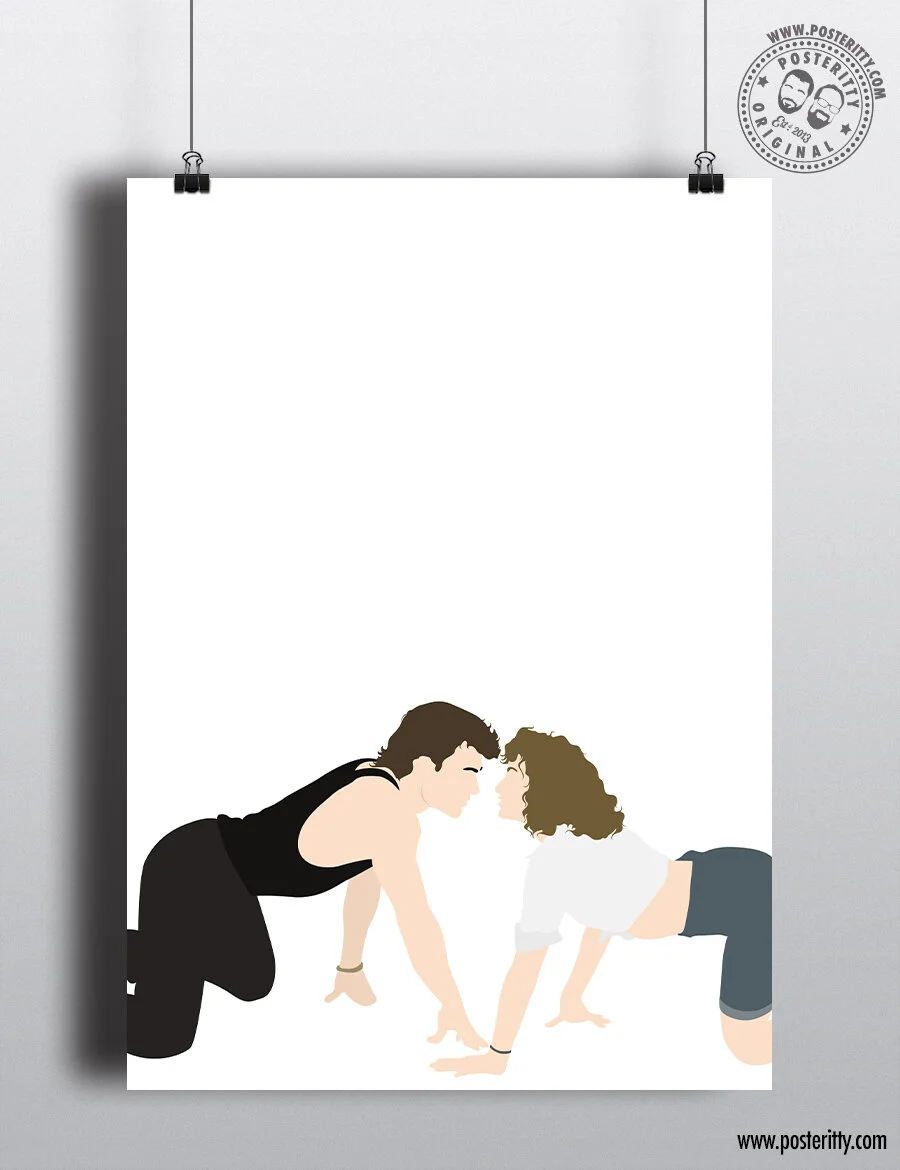 Dirty Dancing (Loverboy) - Minimalist Movie Poster