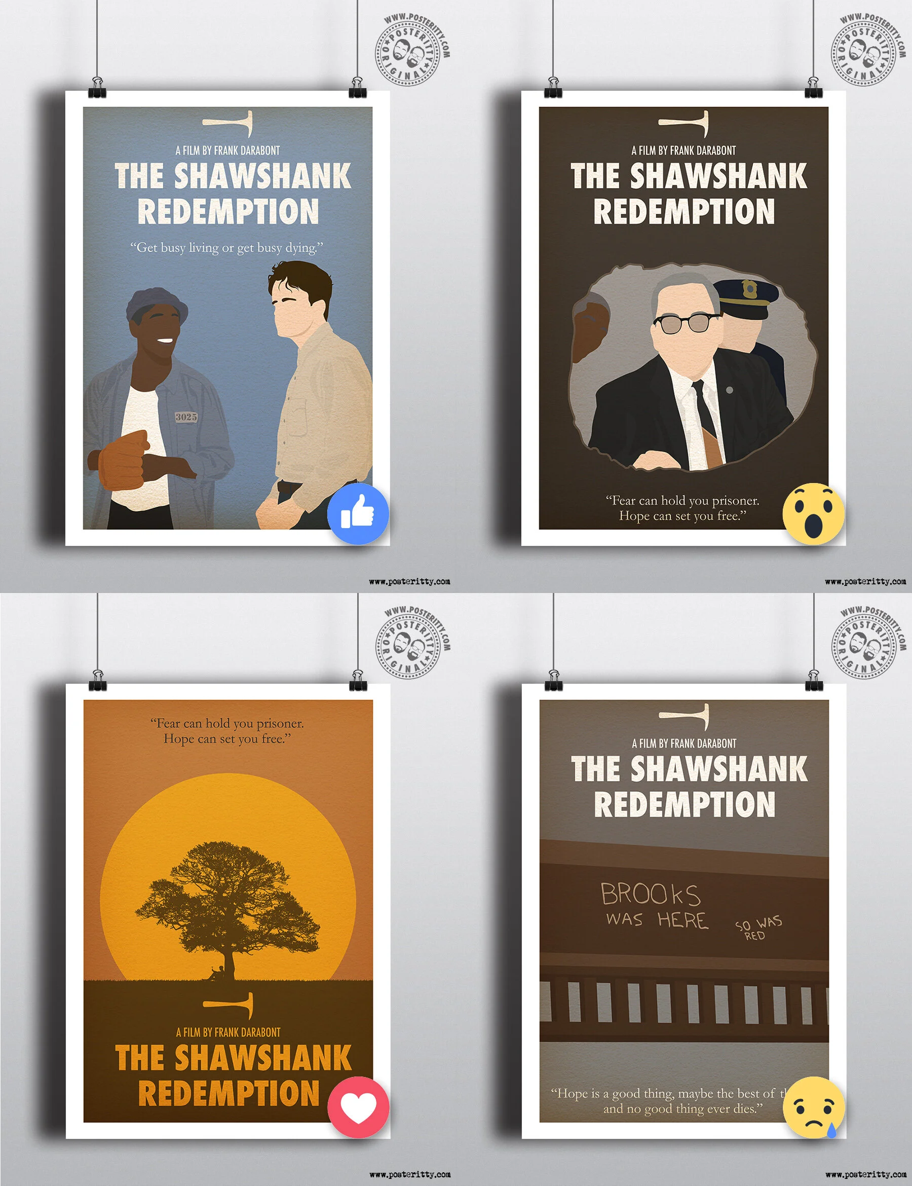 Shawshank Redemption  - Minimalist Movie Poster