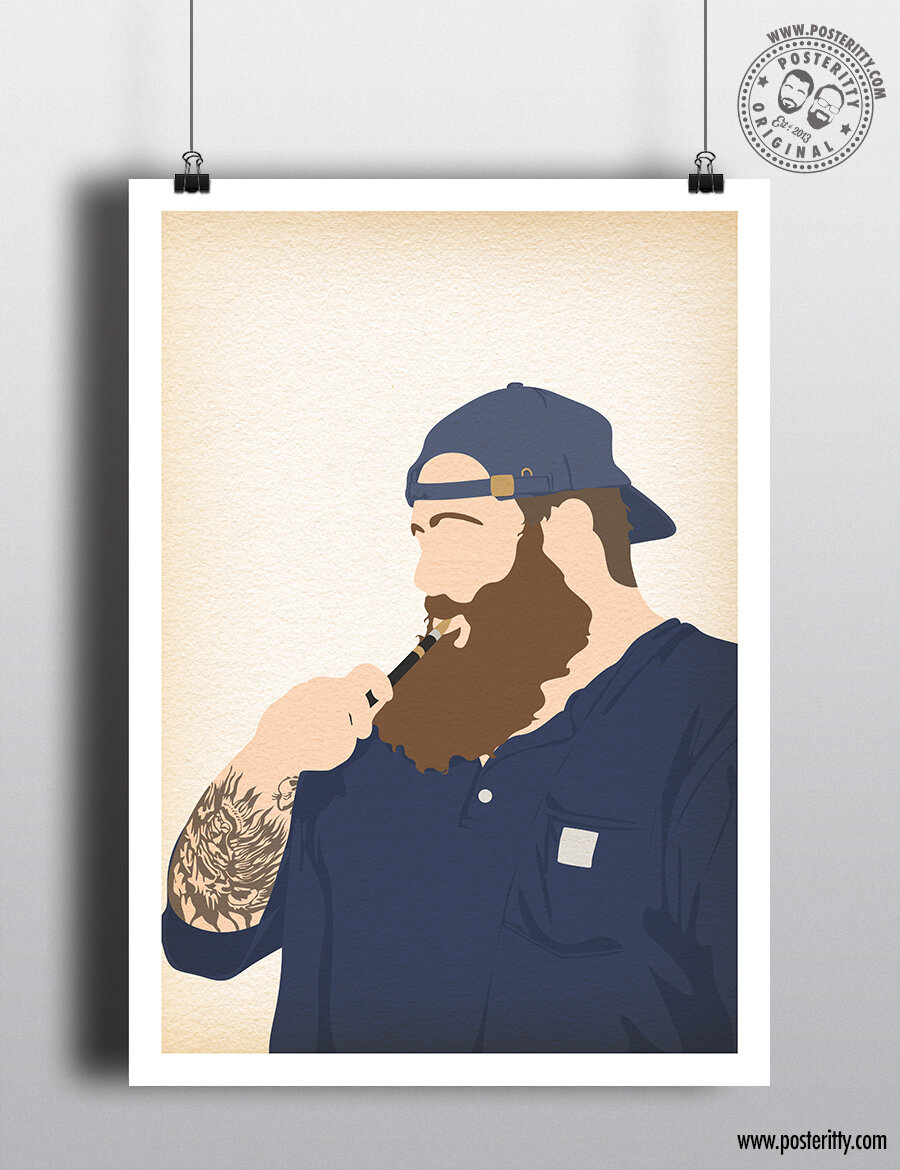 Action Bronson - Minimalist Poster
