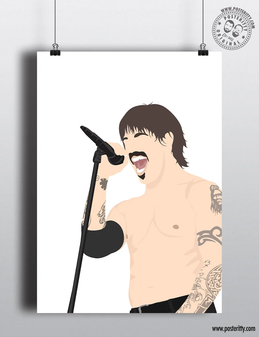 Anthony Kiedis - Minimalist Poster