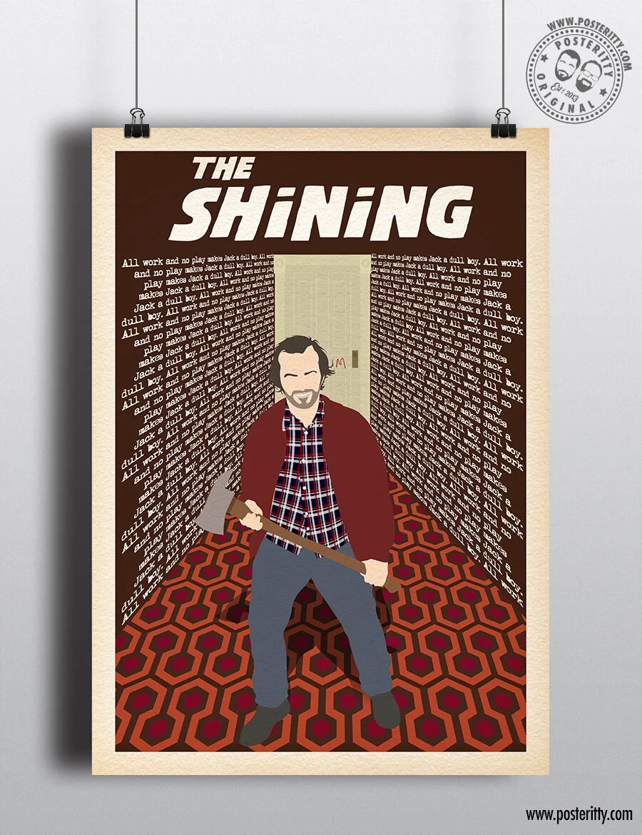 The Shining (Jack) - Minimalist Movie Poster