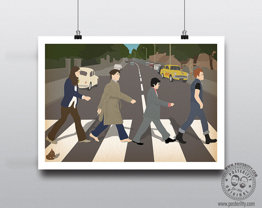 The Young Ones (Abbey Road) - Minimalist Poster
