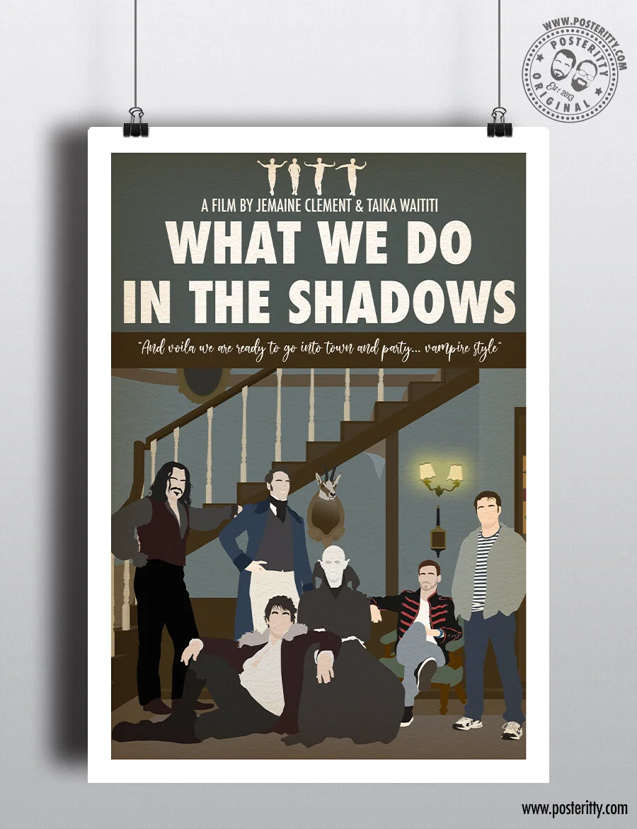 What We Do In The Shadows - Minimalist Movie Poster
