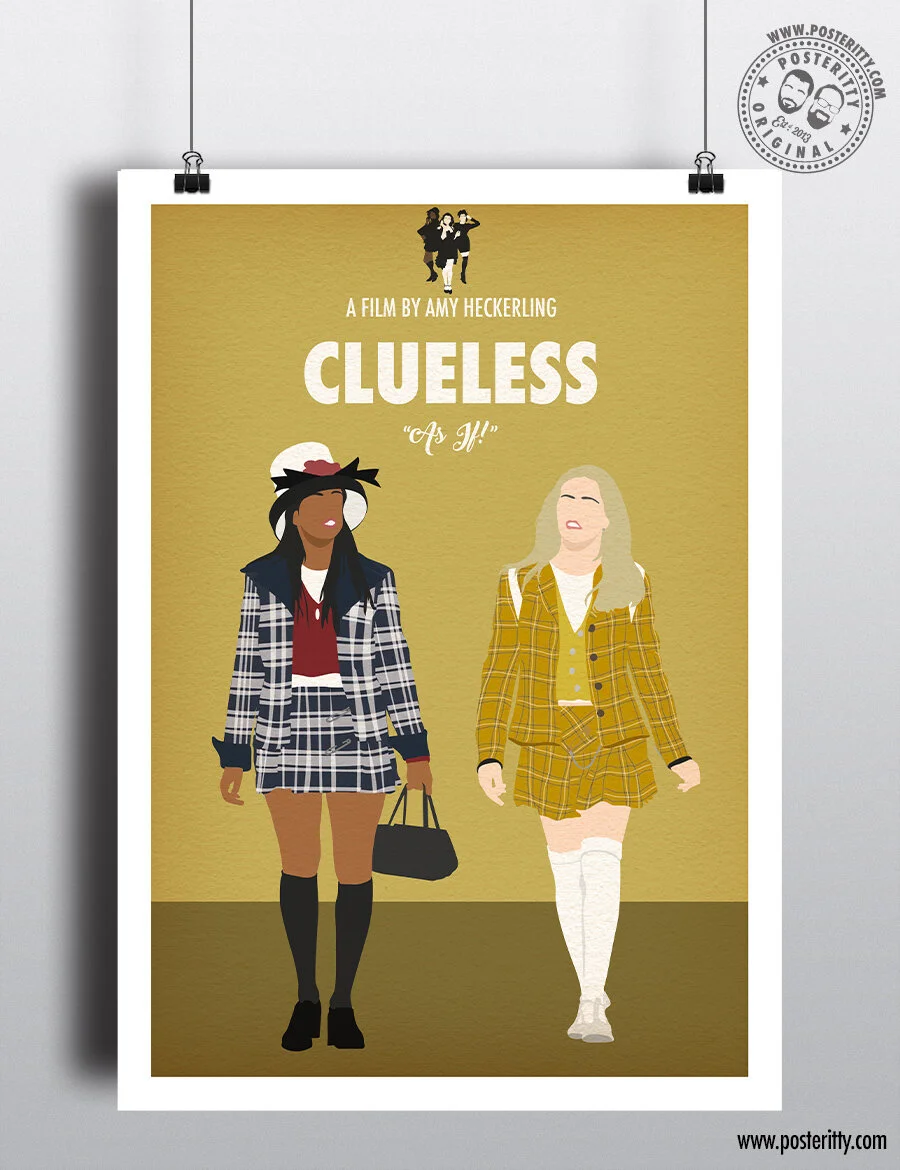 Clueless - Minimalist Movie Poster