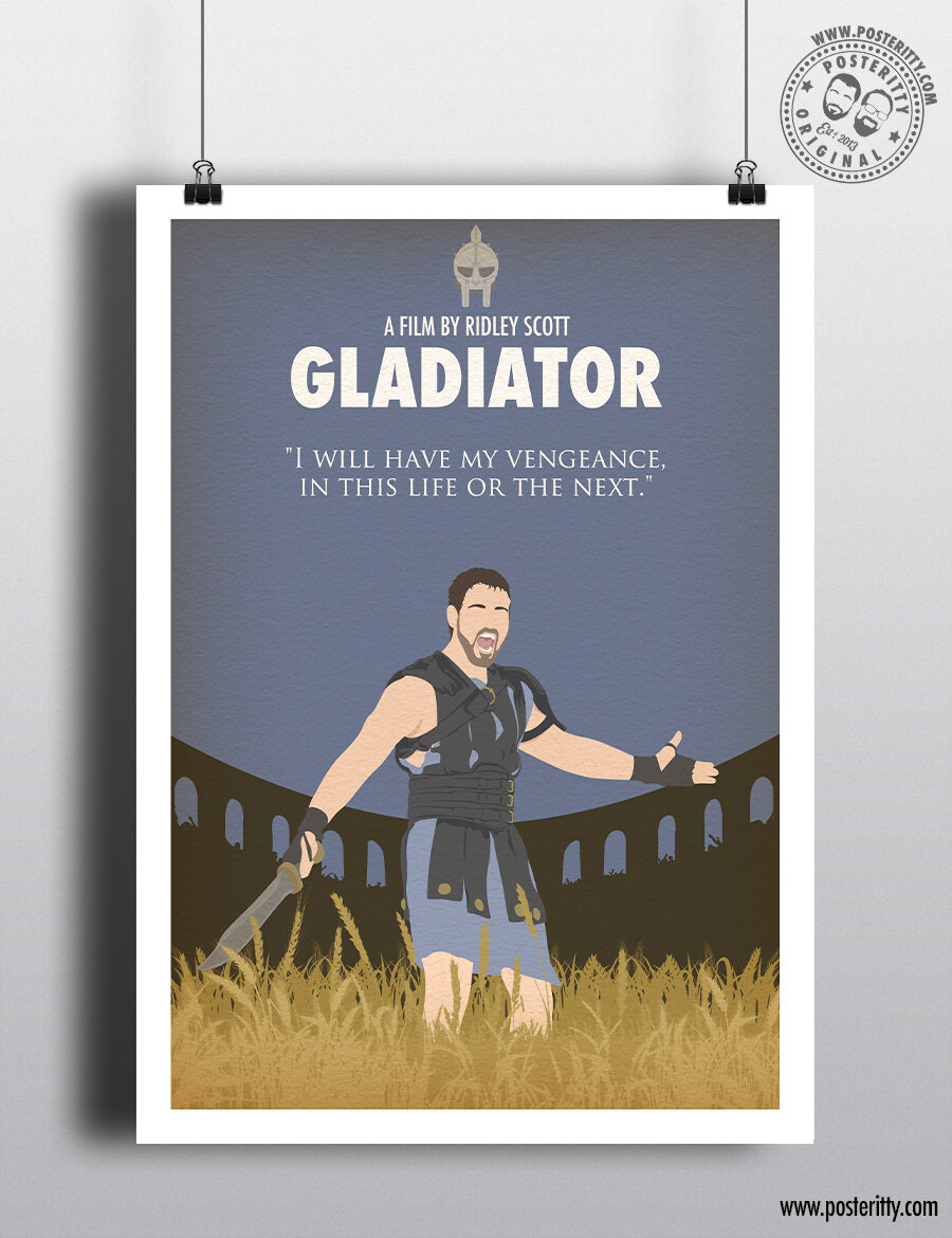 Gladiator - Minimalist Movie Poster