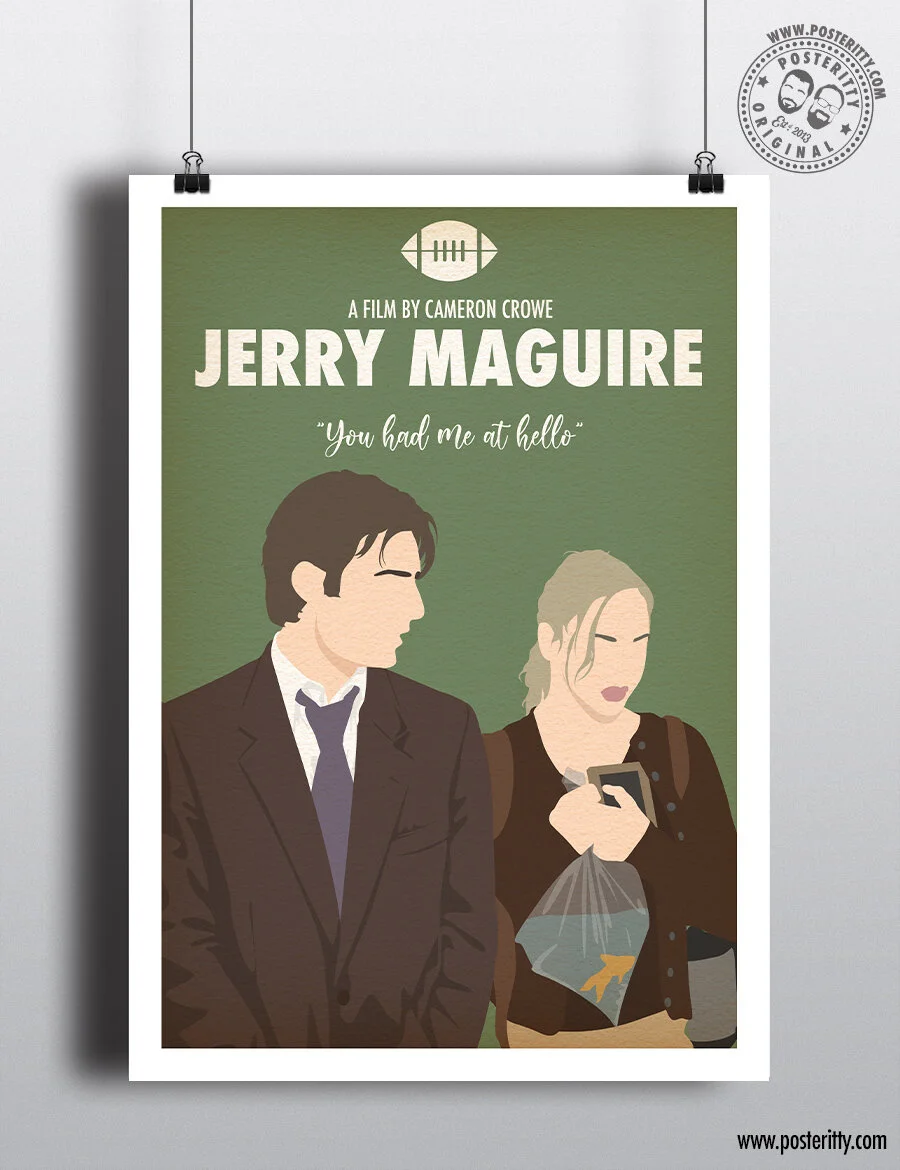 Jerry Maguire - Minimalist Movie Poster